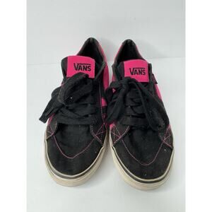 Vans Women's Tory Neon Canvas Skate Skateboarding Sneakers, US Size 9.5